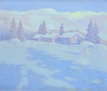Bror Lindh, Sunny winter day.