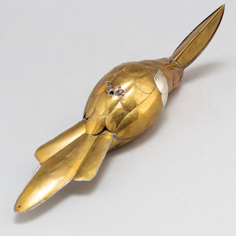 SERGIO BUSTAMENTE, tillskriven, skulptur, mässing och koppar, omkring 1970.