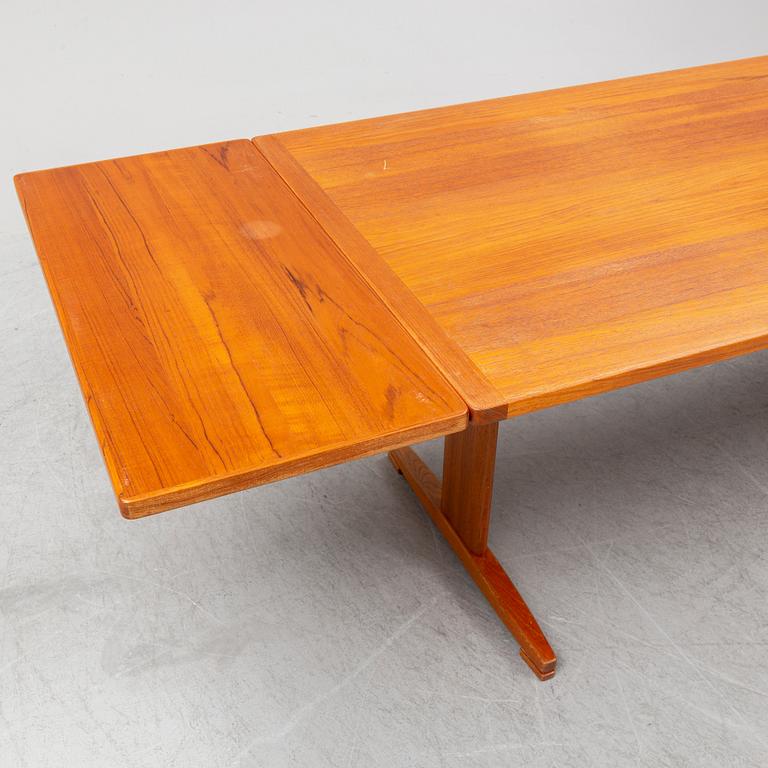 A dining table, Ulferts Tibro Swden, second half of the 20th Century.