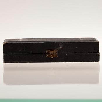 COCKTAILSTICKOR, 19 st., 813 silver, 1900-talets mitt. Vikt 53 g.