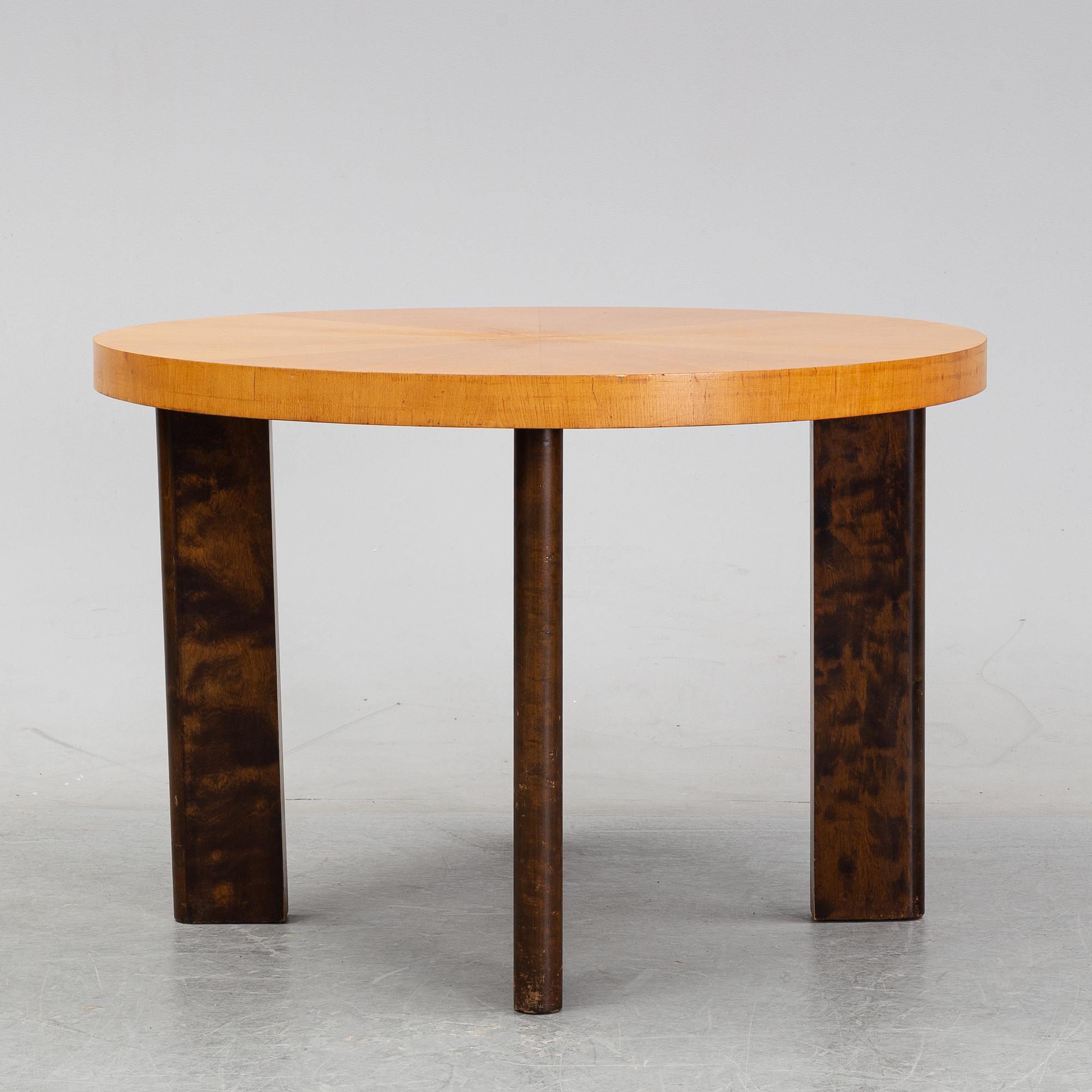 Soffbord, funkis, 1930-tal.