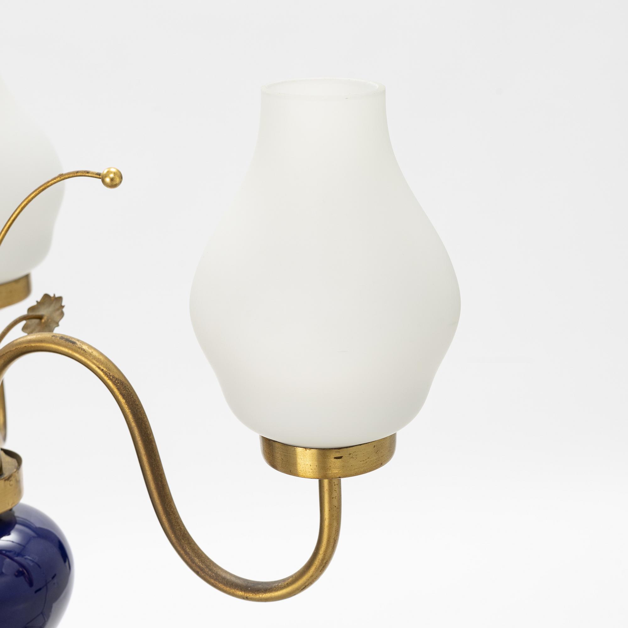 A Swedish Modern ceiling light, mid 20th Century.