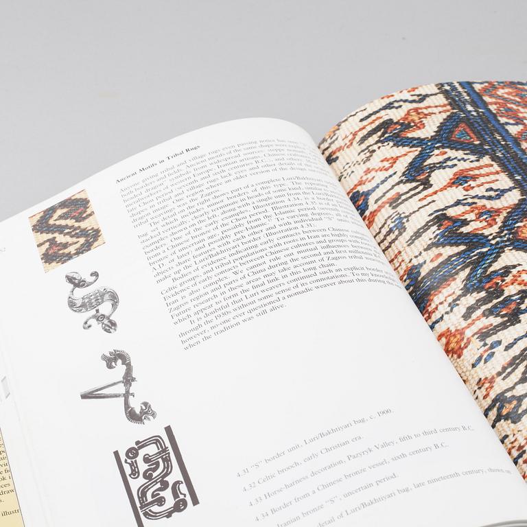 Seven books about oriental rugs, second half of the 20th century.