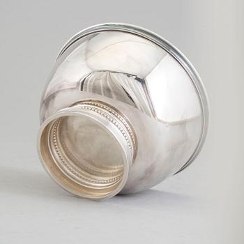 a silver bowl by Eric Löfman, Mema, Lidköping 1992.