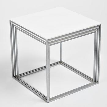 Poul Kjaerholm, a set of "PK71" nesting tables, E. Kold Christensen, Denmark.