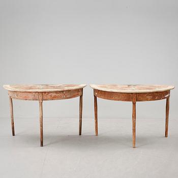 MÅNBORD, 1800-talets andra hälft.