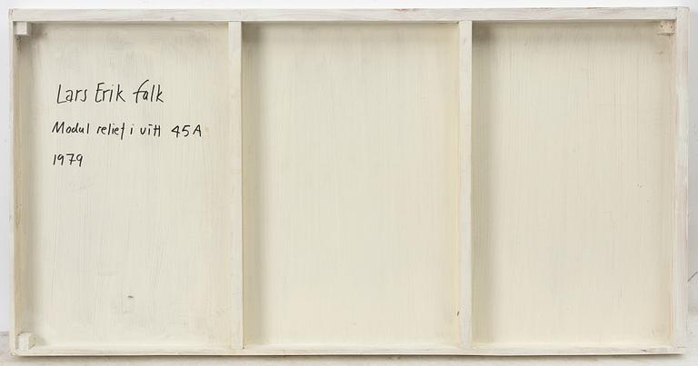 Lars Erik Falk, "Modul relief i vitt 45A".