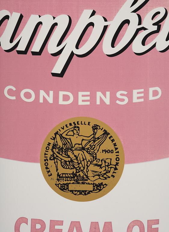 Andy Warhol, "Cream Mushroom" ur: "Campbell's soup II".