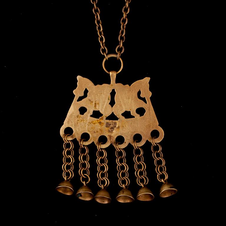 HALSSMYCKE, brons. Kalevala Koru.