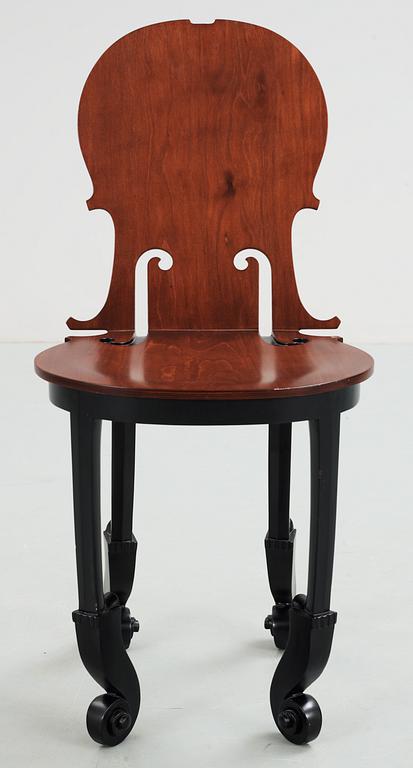 A Fernandez Arman chair, nr 4/50,