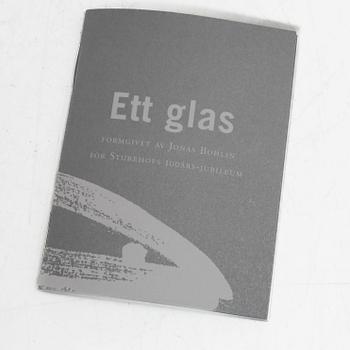 Jonas Bohlin, A pair of shot glasses, 'A glass, Reijmyre, 1997.