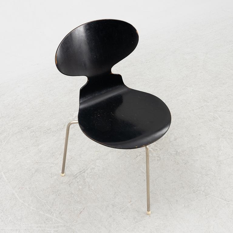 Arne Jacobsen, stol, "Myran", Fritz Hansen, Danmark, 1950-tal.