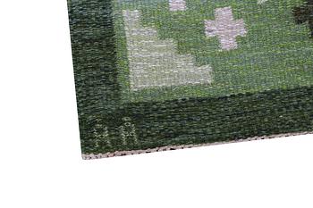 Åsa Åkerblom, a flat weave carpet, "Ljusterö", signed ÅÅ, Sweden, c. 238 x 167 cm.