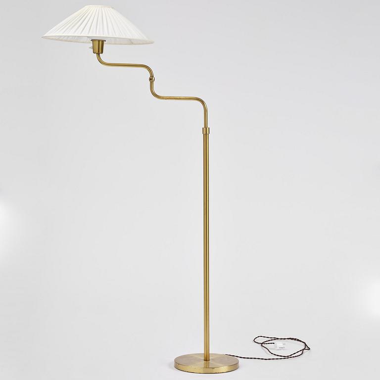 Bertil Brisborg, a floor lamp model "32620", Nordiska Kompaniet, 1940s.