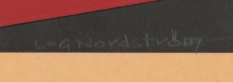 Lars-Gunnar Nordström, serigrafia, signeerattu ja numeroitu 10/10.