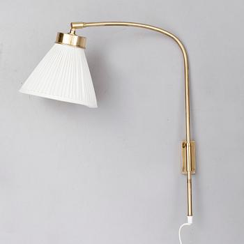 VÄGGLAMPA, mässing, Josef Frank, Firma Svenskt Tenn, modell 2484-2.