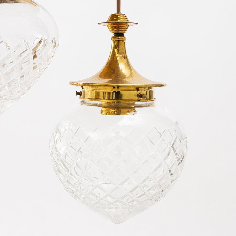 Ceiling lamp, first half of the 20th century.