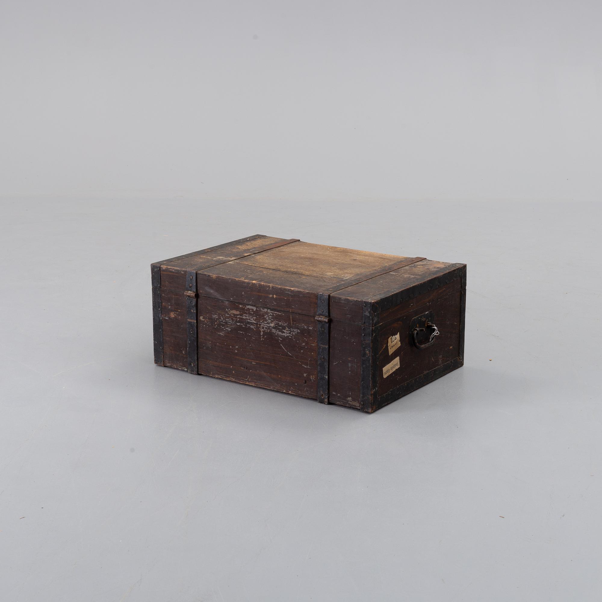 a 19th century chest.