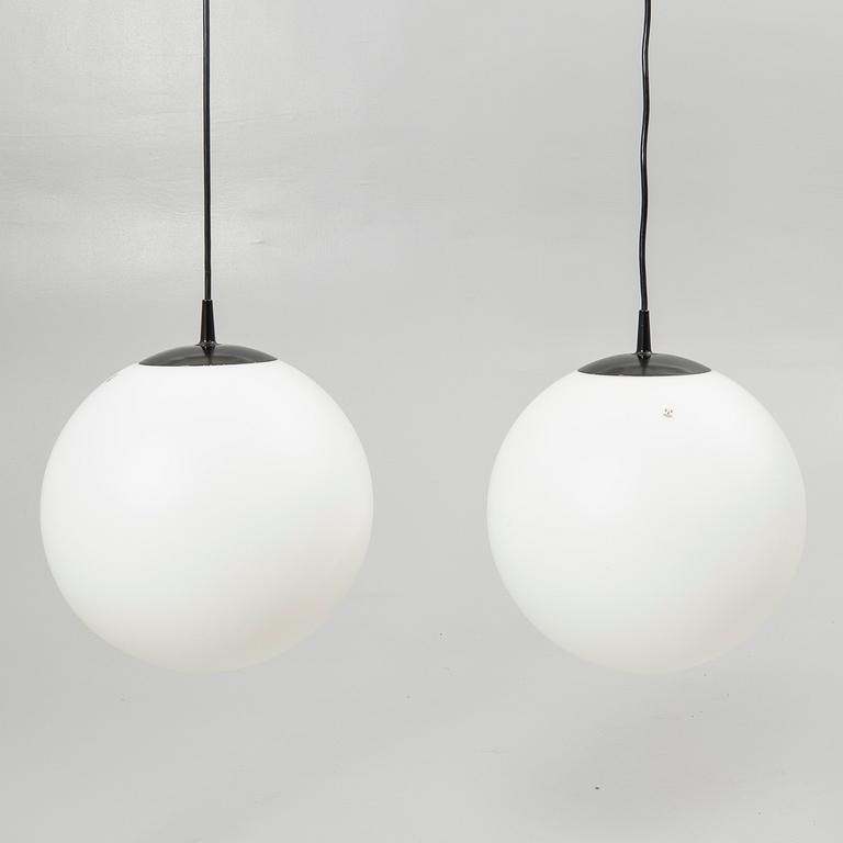 Ceiling lamps, a pair, Putzler, Germany, 20th century.