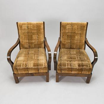 A 1930's armchairs.