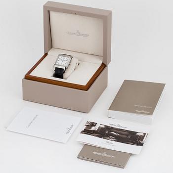 JAEGER-LE COULTRE, Reverso Squadra, wristwatch, 35 x 40.5 (50.5) mm,