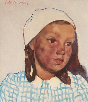 321. Lotte Laserstein, "Portrait of a Girl".
