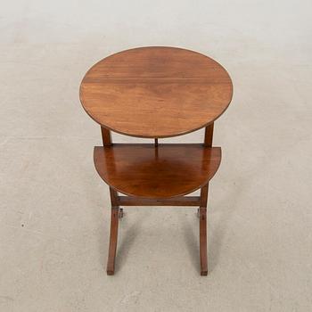 Side table/Serving table with cake stand England late 19th century.