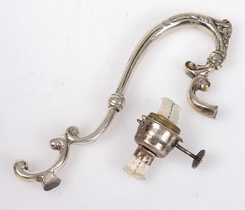 SAMOVAR på RECHAUD, nysilver, 1800/1900-tal.