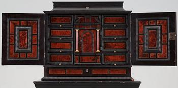 A Baroque second half 17th century cabinet, presumably Flemish.