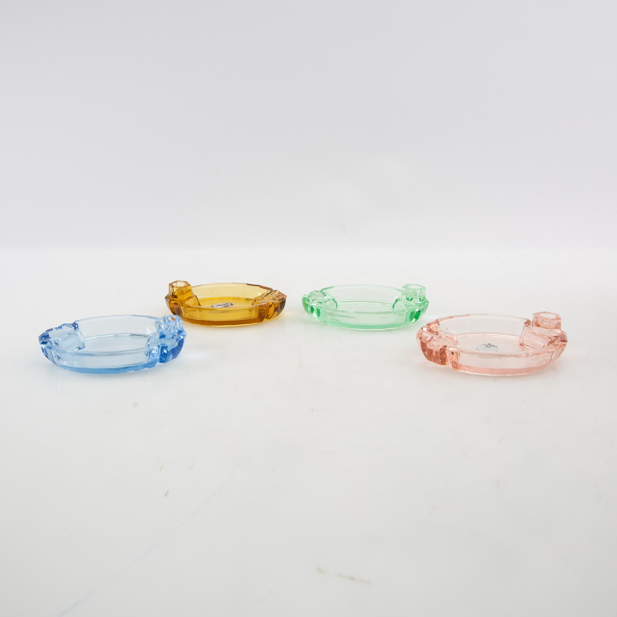 Drinking and smoking accessories, first half of the 20th century.