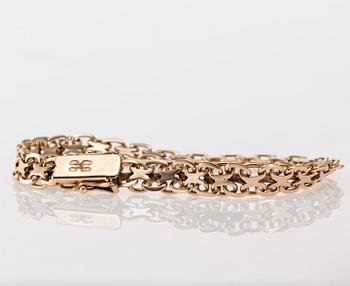 ARMKED, 14K guld. Kultakeskus. Vikt ca 12,2 g.