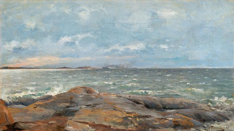 Woldemar Toppelius, SHIPS IN THE HORIZON.