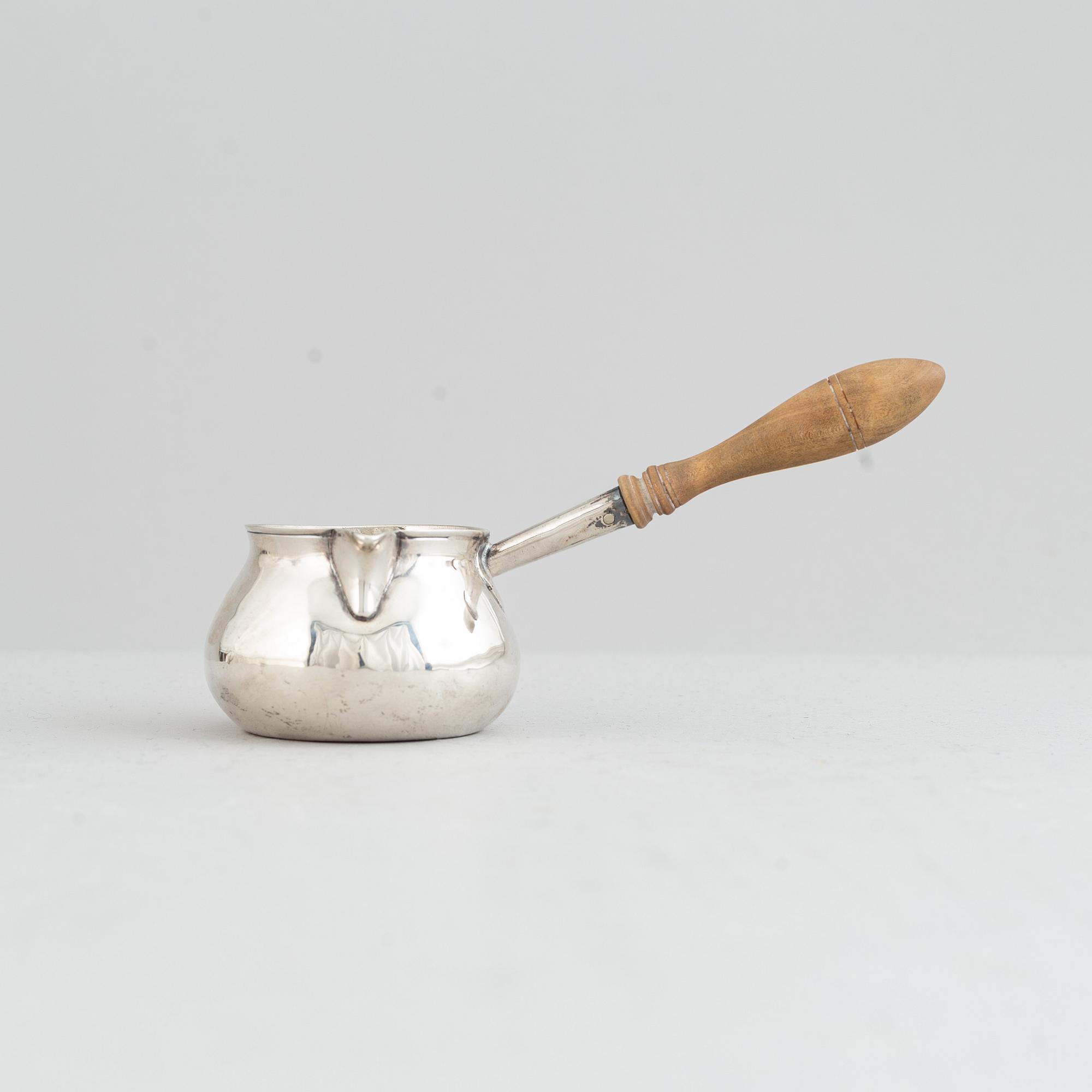 Brandypan, silver, London 1732.
