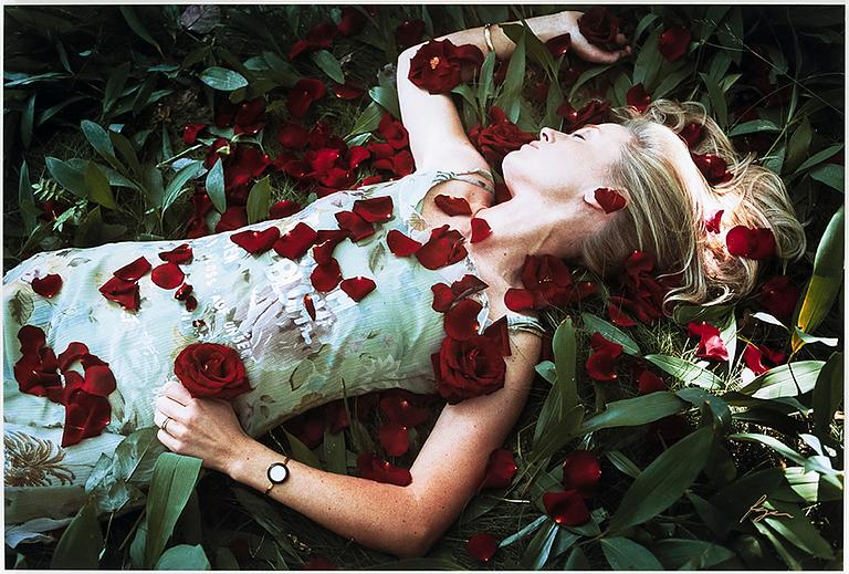RICHARD RYAN, signerat fotografi, "Bed Of Roses", 2006, Notes nr 18, ur serien "Notes by Ryan".