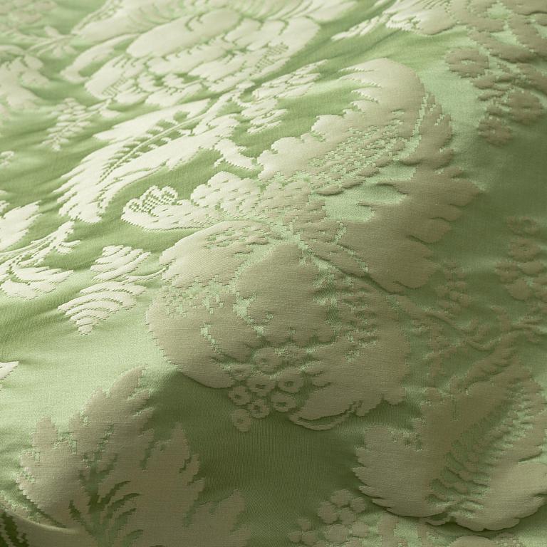 Upholstery fabric, green tones, 7 rolls, including Lelièvre.