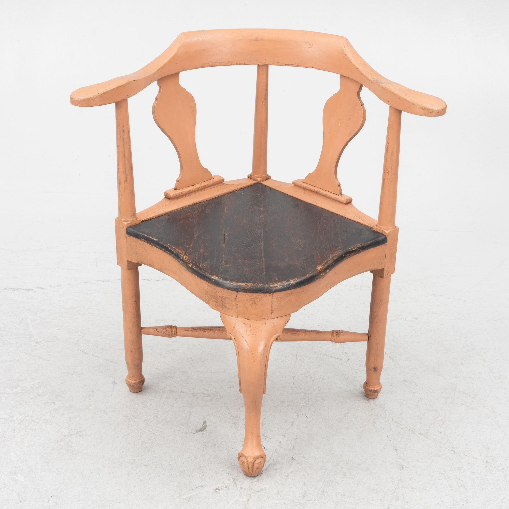 Puderstol, rokokostil, 1900-tal.