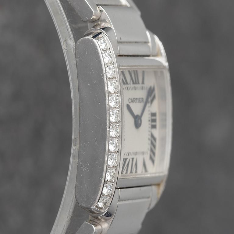 Cartier, Tank Francaise, ca 2000.