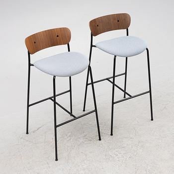 Anderssen & Voll, a pair of 'Pavilion AV8' bar chairs, &Tradition, Denmark.