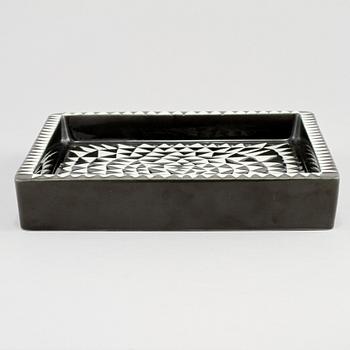 ASKFAT, stengods, "Domino", Stig Lindberg, Gustavsberg, 1900-talets andra hälft.