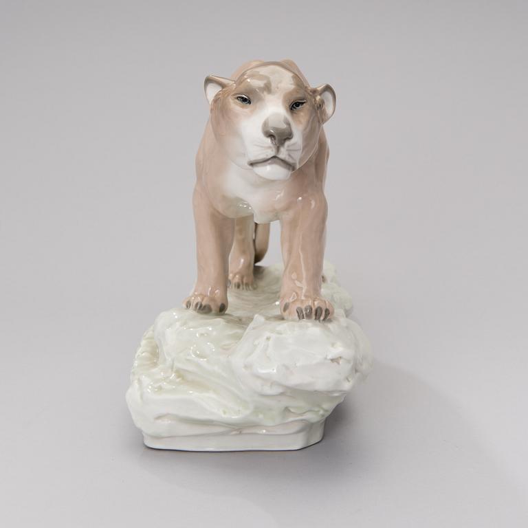 An Amphora porcelain figurine 2882, impressed mark Strasser Wien.