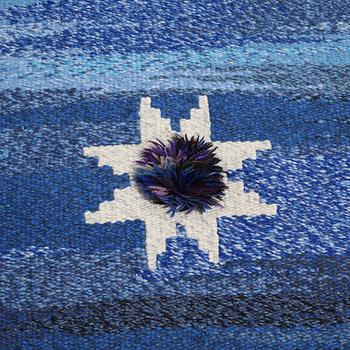 A flatweave by Eva Julia Alfredsson, signed EJA, late 20th/early 21th century, 344 x 161 cm.