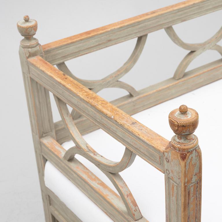 Soffa, gustaviansk, 1800-tal.