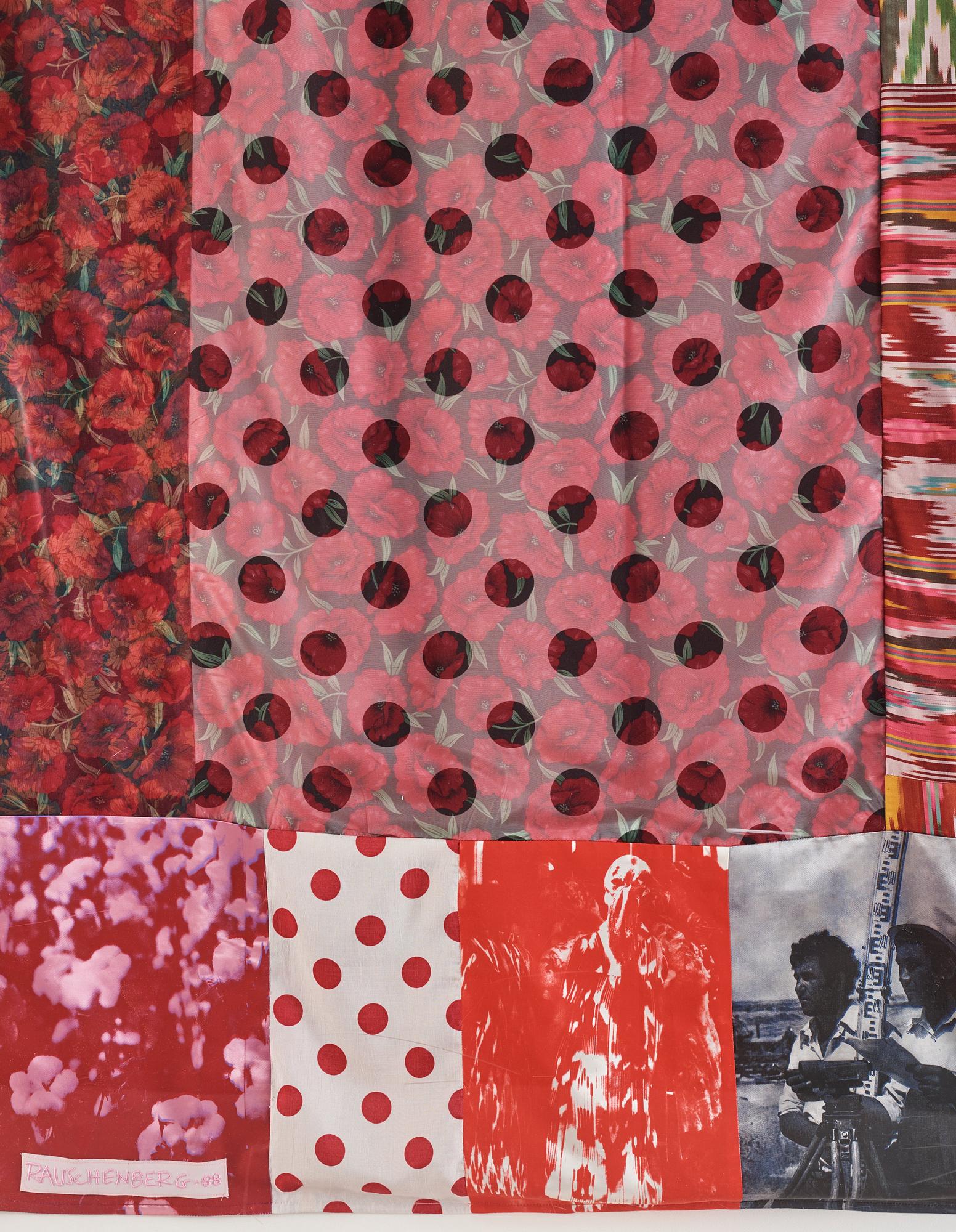 Robert Rauschenberg, 'Samarkand Stitches #I'.