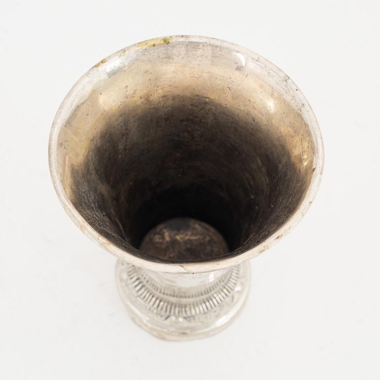 A silver beaker, mark of Sven Christoffer Holmström, Ulricehamn 1808.