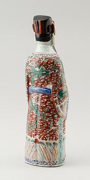 FIGUR, porslin, Kina, 1900-talets första hälft.