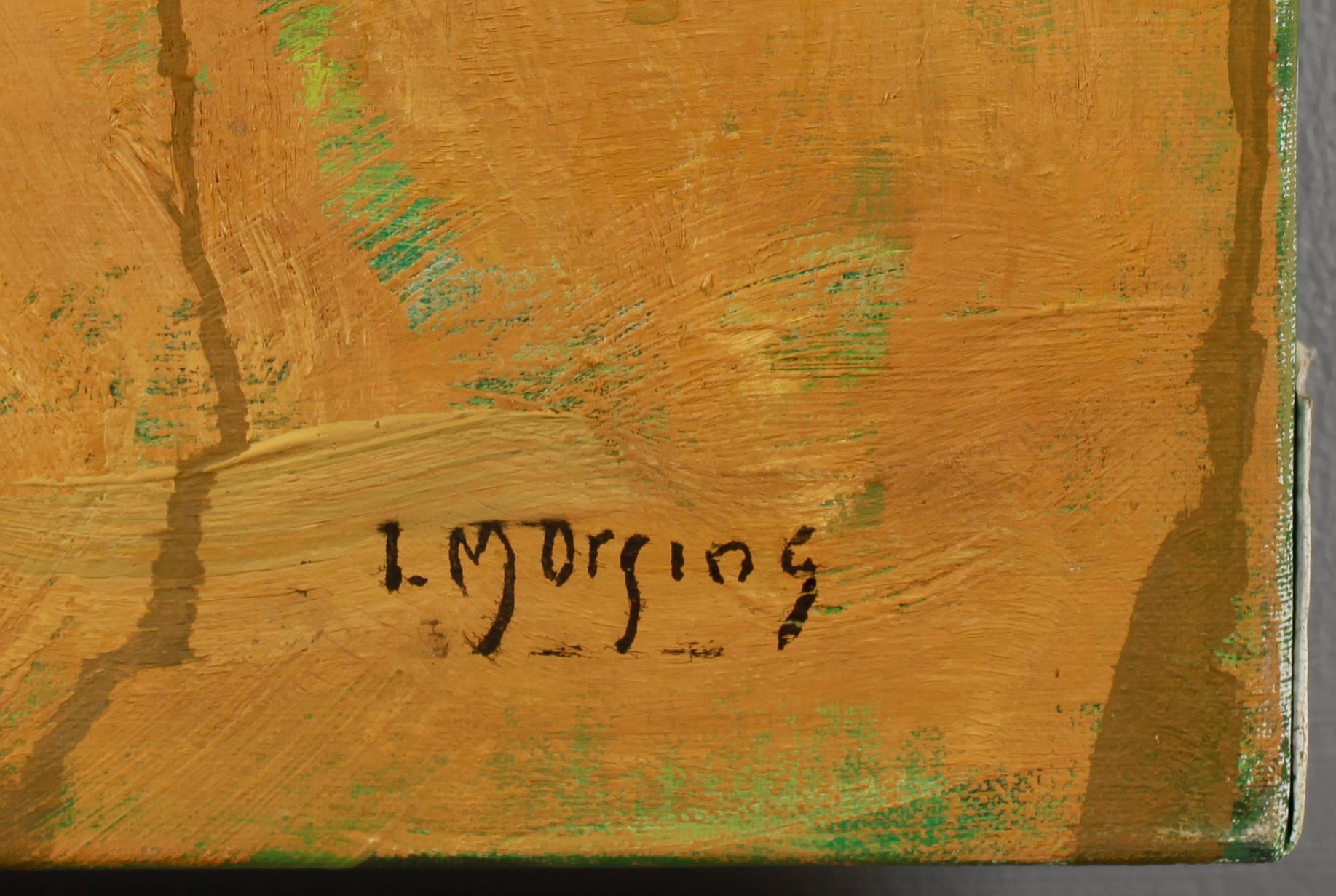 IVAR MORSING, oil on canvas, stamp signature.