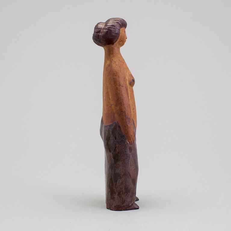 STIG LINDBERG, a stoneware figurine, Gustavsberg 1940/50s.