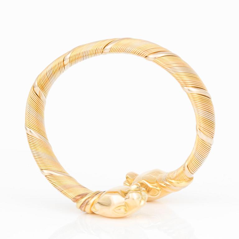 ARMRING med panterhuvuden, Cartier.