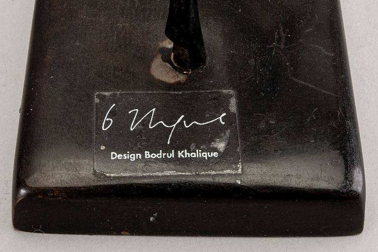 Bodrul Khalique, skulpturer 4 st för IKEA 2000-2004 patinerad brons och aluminium.