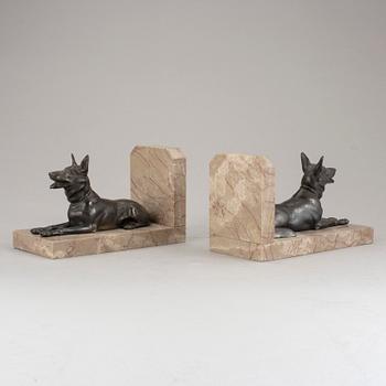 BOKSTÖD, ett par, 1900-tal.